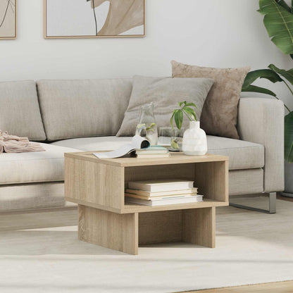 Coffee Table Sonoma Oak 48 x 46 x 35 cm Engineered Wood