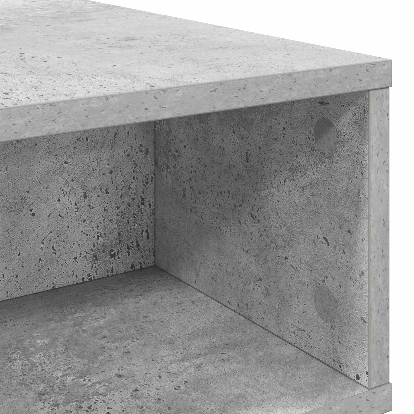 Coffee Table Concrete Grey 48 x 46 x 35 cm Engineered Wood