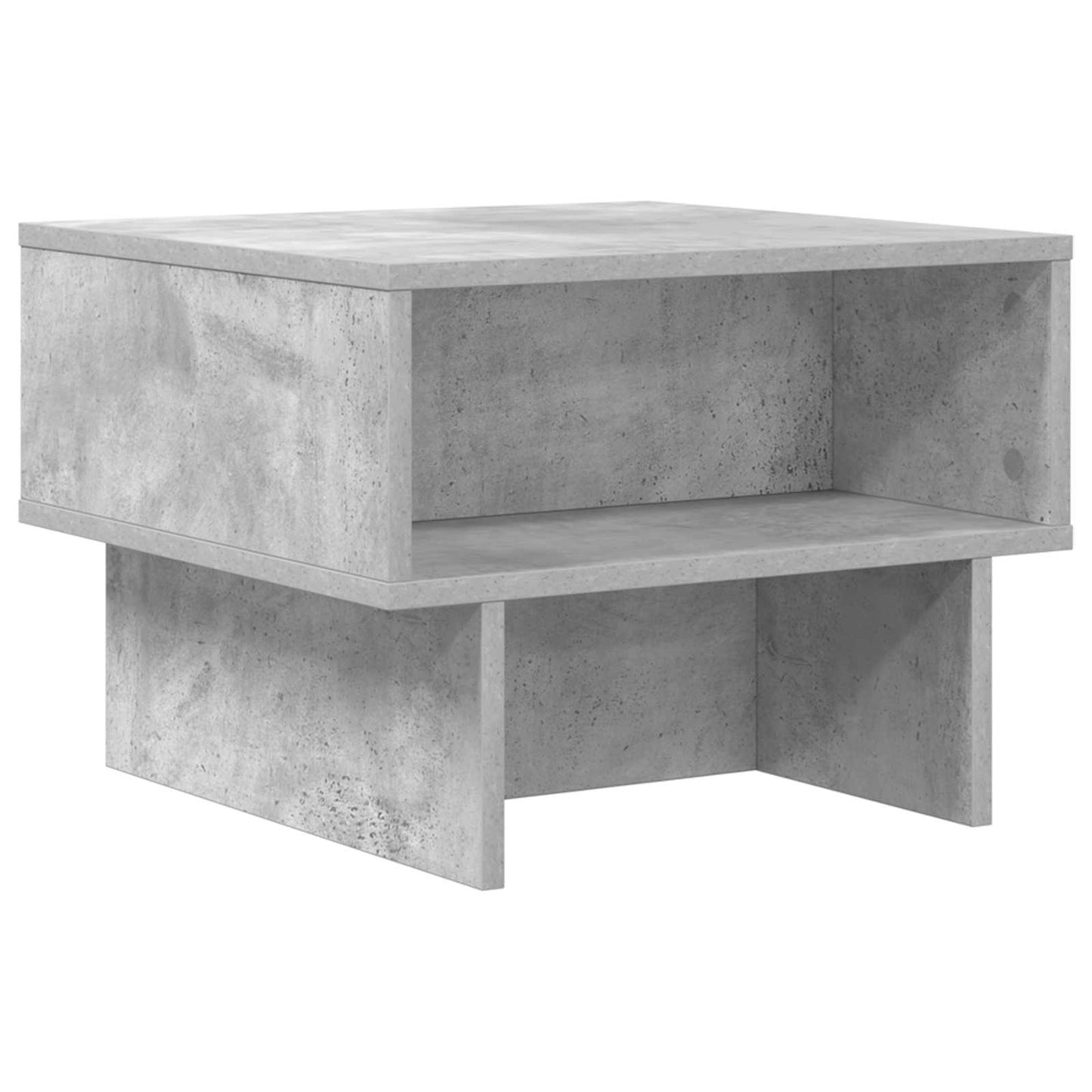 Coffee Table Concrete Grey 48 x 46 x 35 cm Engineered Wood