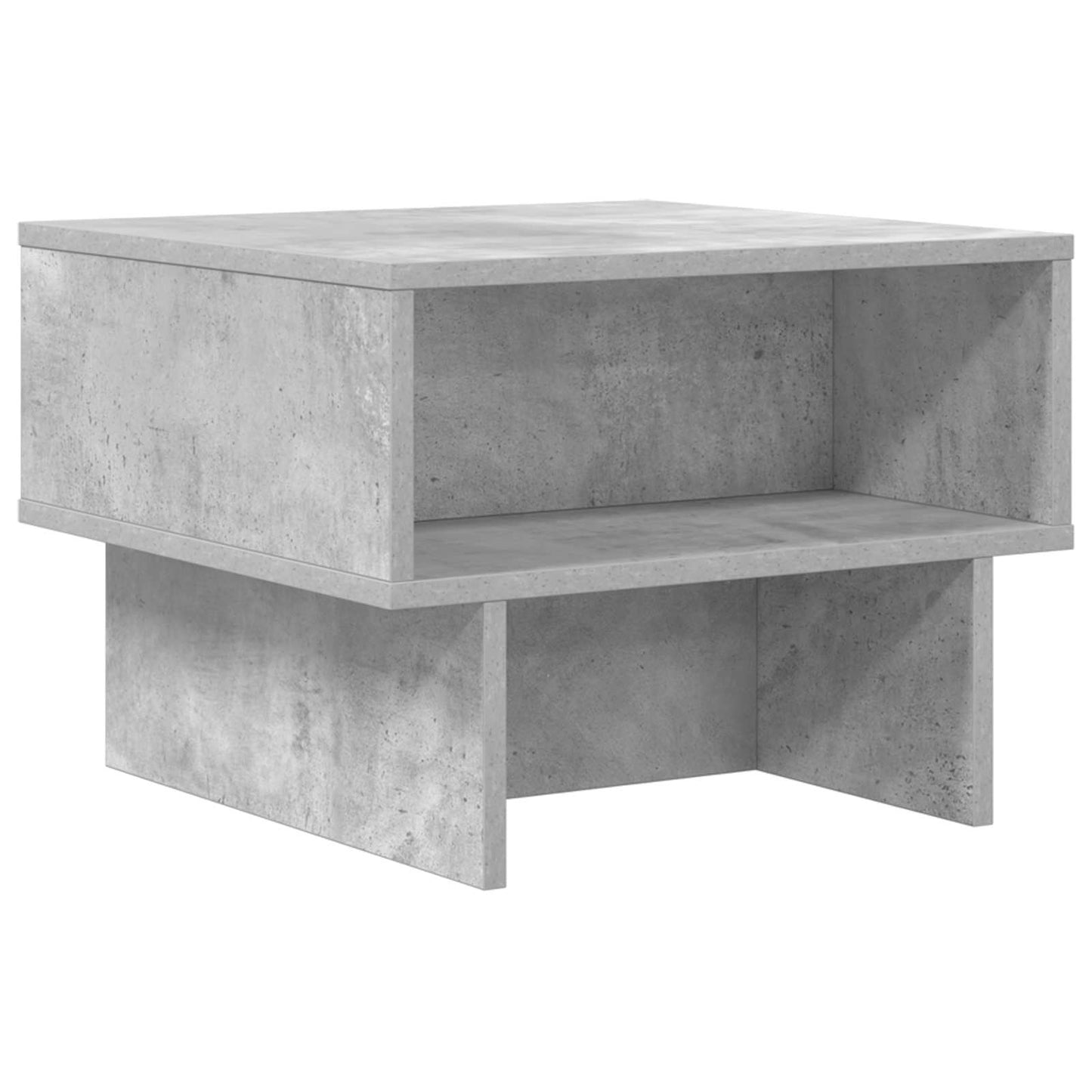 Coffee Table Concrete Grey 48 x 46 x 35 cm Engineered Wood