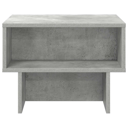 Coffee Table Concrete Grey 48 x 46 x 35 cm Engineered Wood
