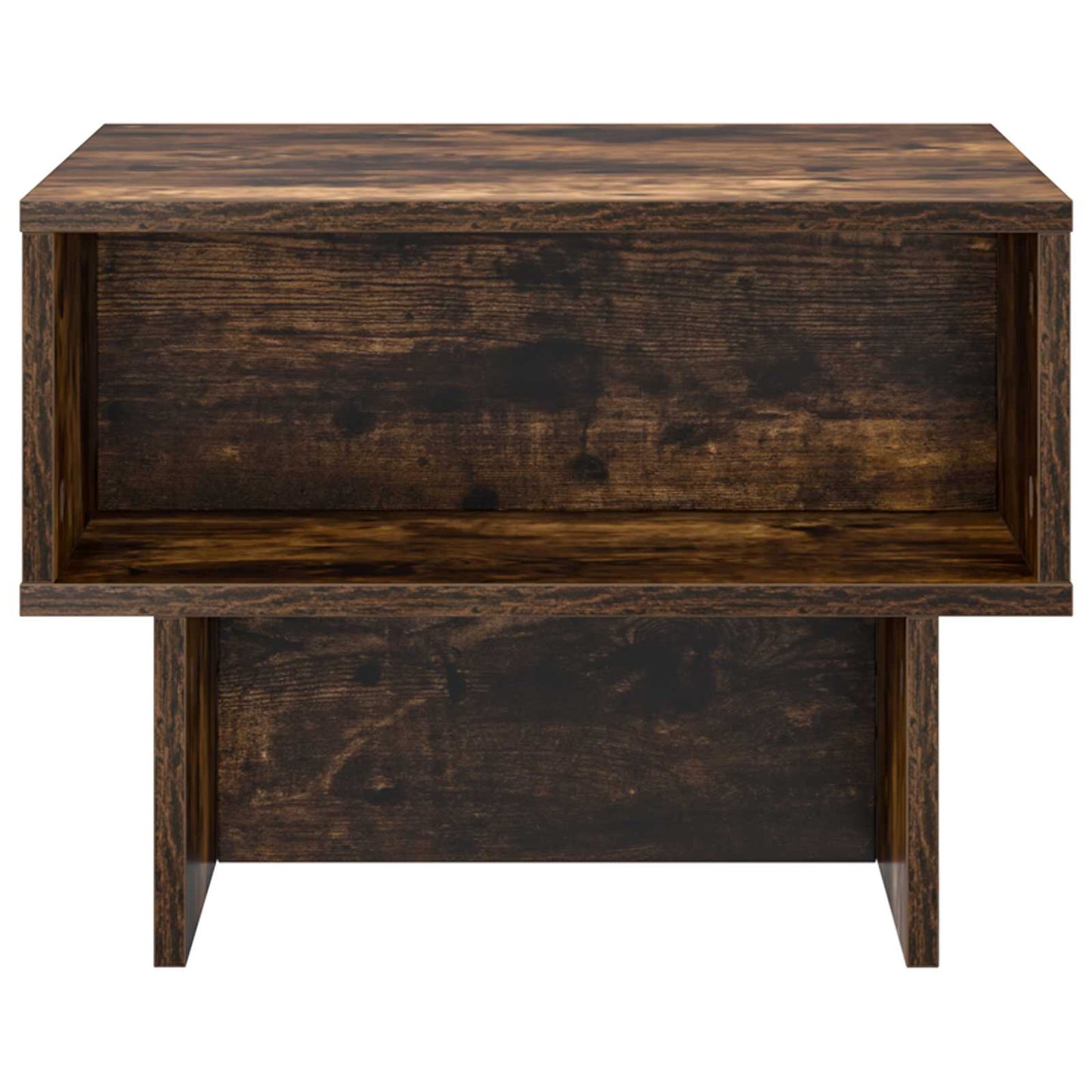 Coffee Table Smoked Oak 48 x 46 x 35 cm Engineered Wood