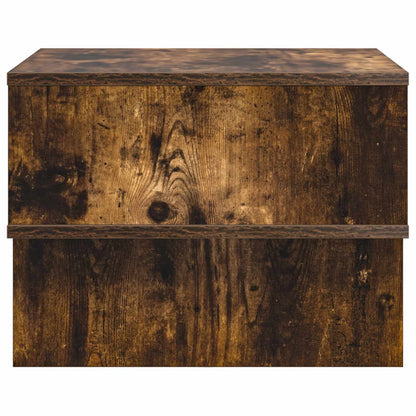 Coffee Table Smoked Oak 48 x 46 x 35 cm Engineered Wood