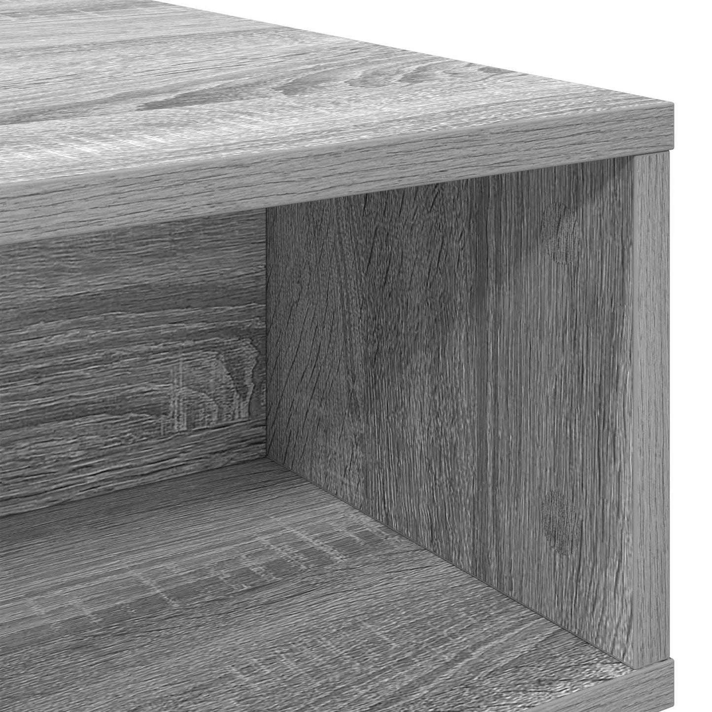 Coffee Table Grey Sonoma 48 x 46 x 35 cm Engineered Wood