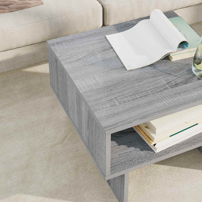 Coffee Table Grey Sonoma 48 x 46 x 35 cm Engineered Wood