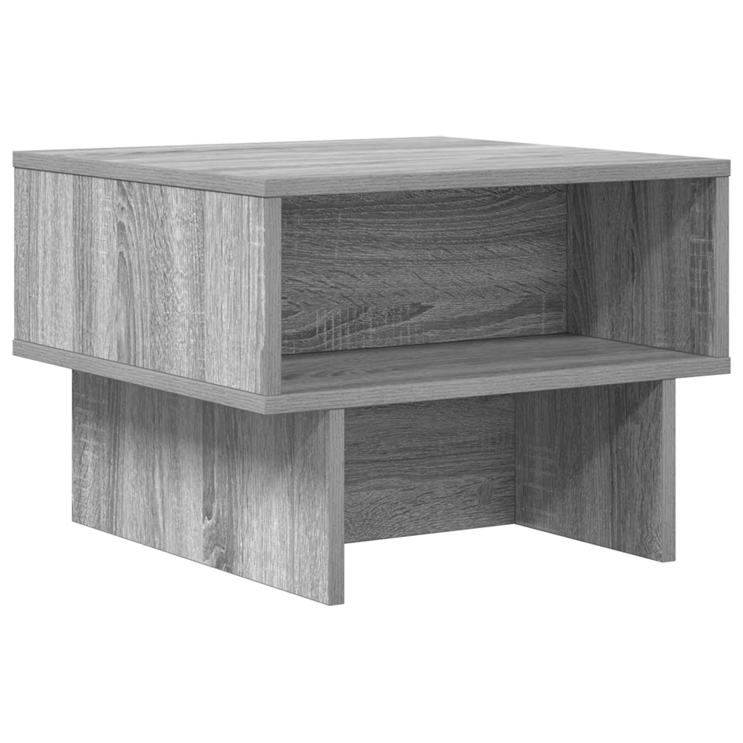 Coffee Table Grey Sonoma 48 x 46 x 35 cm Engineered Wood