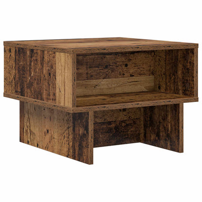 Coffee Table Old Wood 48 x 46 x 35 cm Engineered Wood