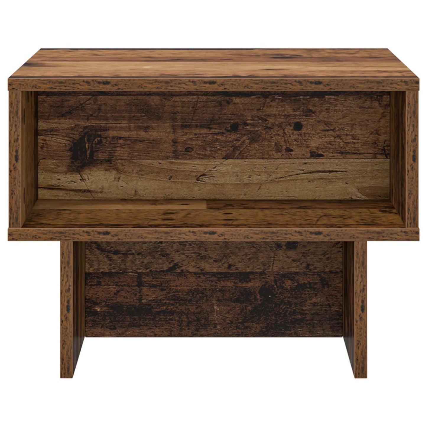 Coffee Table Old Wood 48 x 46 x 35 cm Engineered Wood