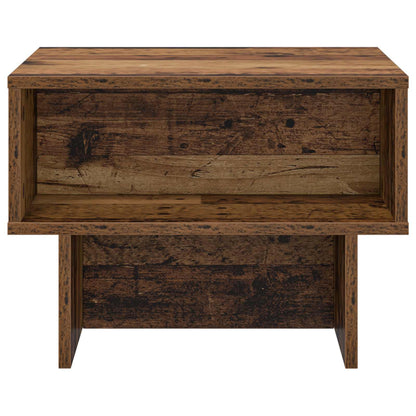 Coffee Table Old Wood 48 x 46 x 35 cm Engineered Wood