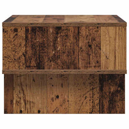 Coffee Table Old Wood 48 x 46 x 35 cm Engineered Wood