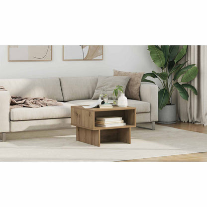 Coffee Table Artisan Oak 48 x 46 x 35 cm Engineered Wood