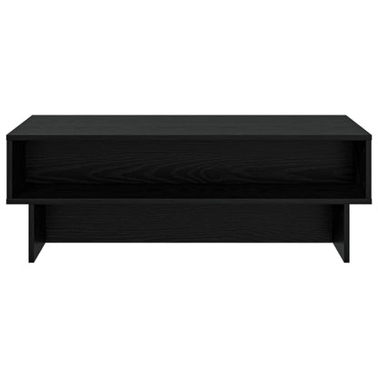 Coffee Table Black Oak 100 x 46 x 35 cm Engineered Wood