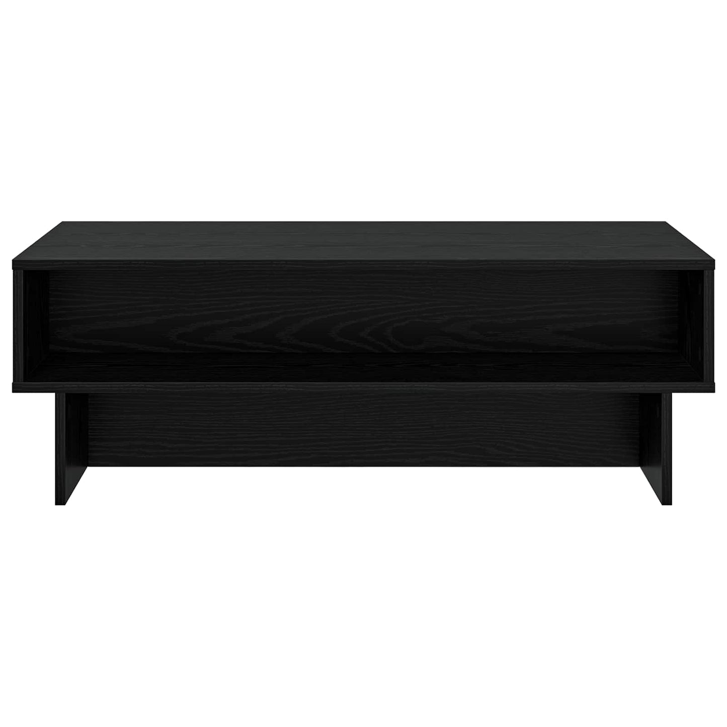 Coffee Table Black Oak 100 x 46 x 35 cm Engineered Wood