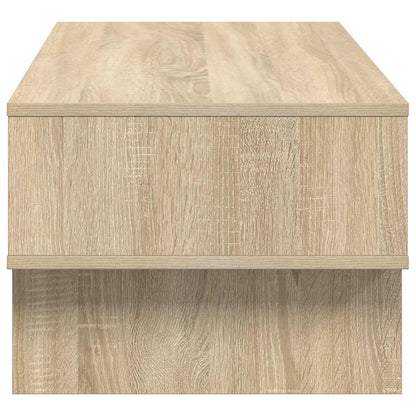Coffee Table Sonoma Oak 100 x 46 x 35 cm Engineered Wood