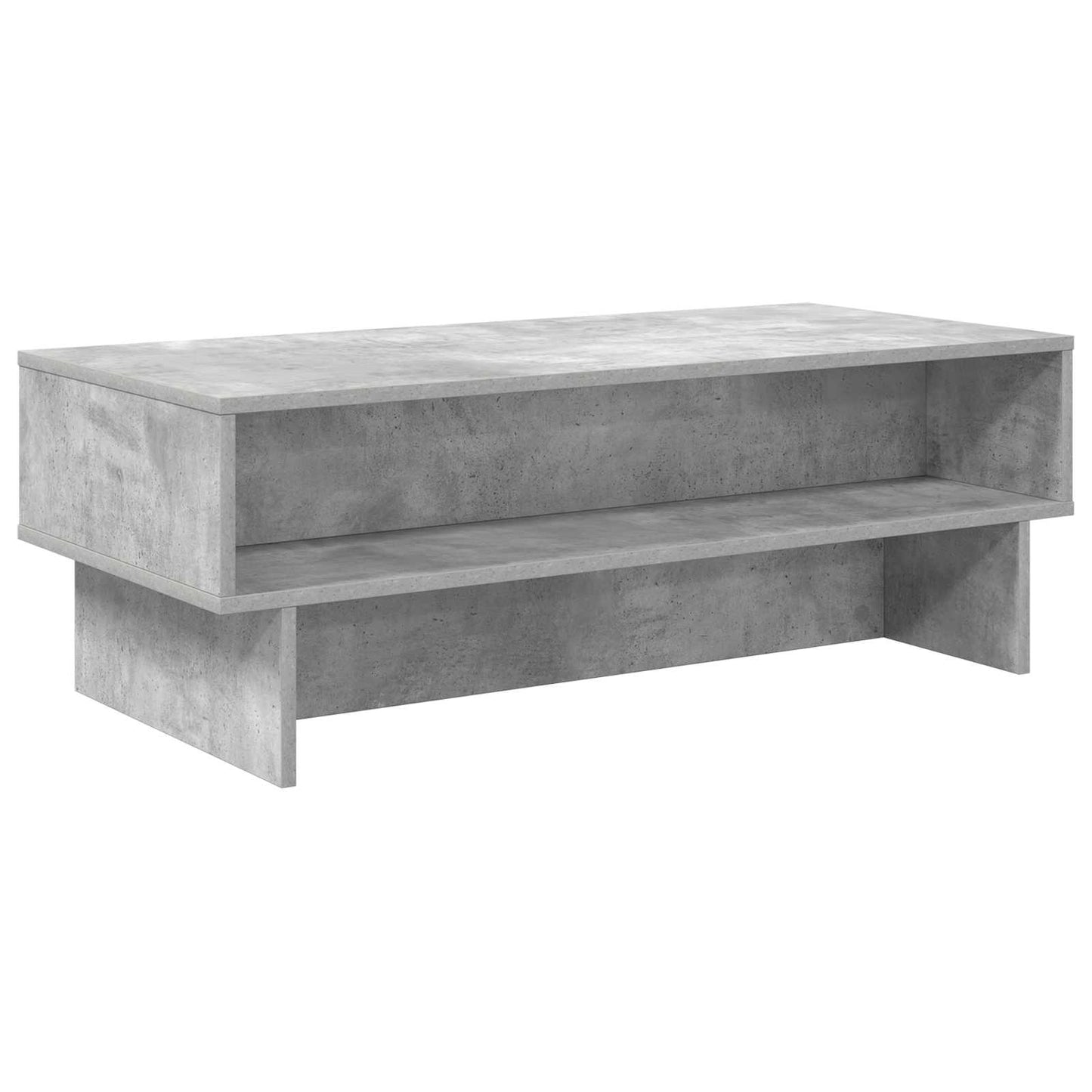 Coffee Table Concrete Grey 100 x 46 x 35 cm Engineered Wood