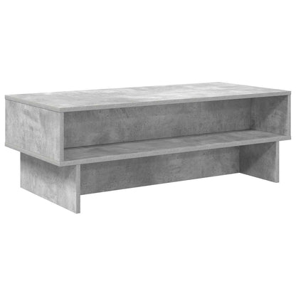 Coffee Table Concrete Grey 100 x 46 x 35 cm Engineered Wood