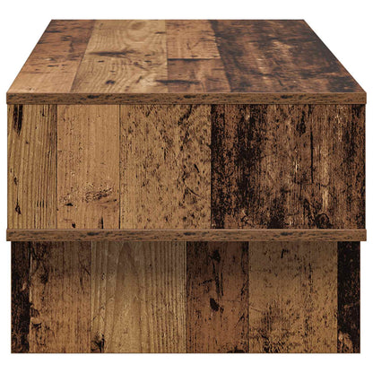 Coffee Table Old Wood 100 x 46 x 35 cm Engineered Wood