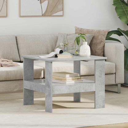 Coffee Table Concrete Grey 57 x 55 x 45 cm Engineered Wood