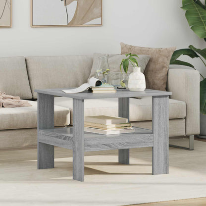 Coffee Table Grey Sonoma 57 x 55 x 45 cm Engineered Wood