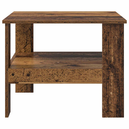 Coffee Table Old Wood 57 x 55 x 45 cm Engineered Wood