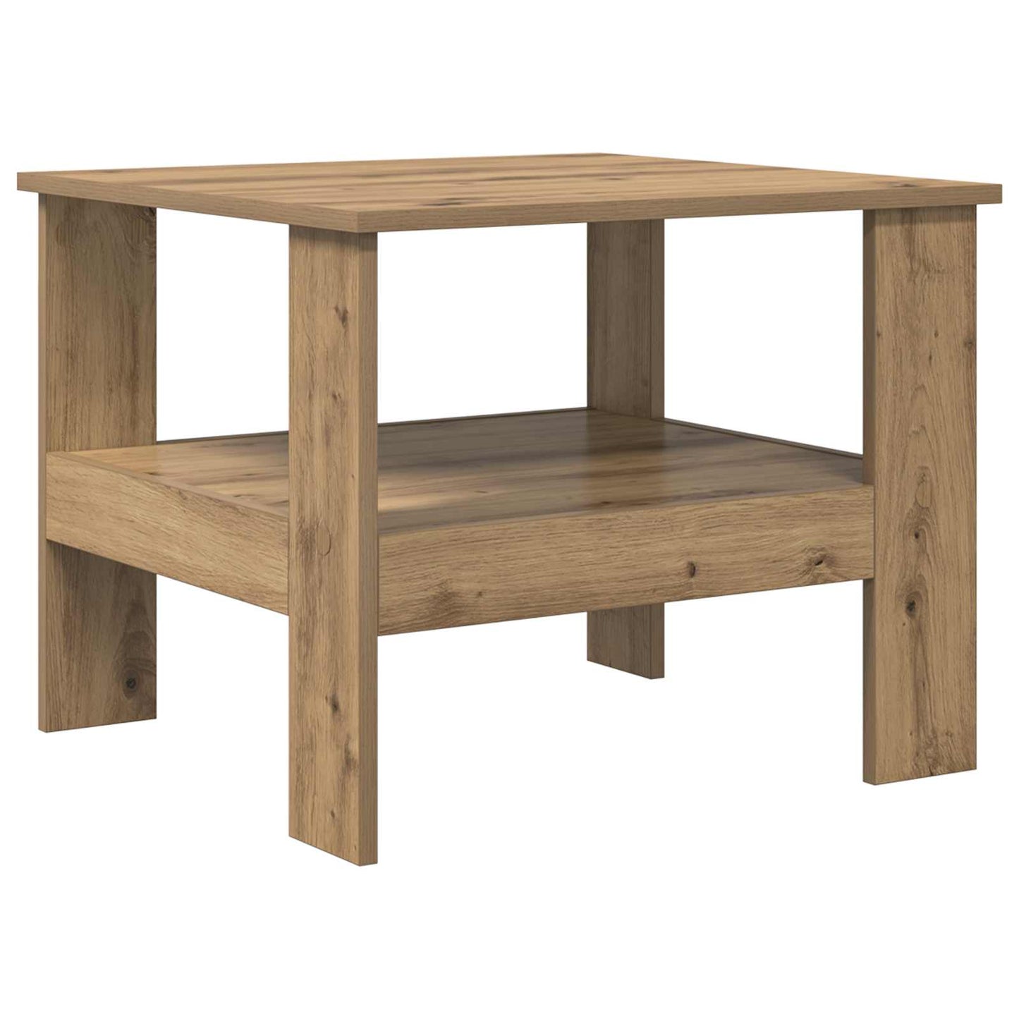 Coffee Table Artisan Oak 57 x 55 x 45 cm Engineered Wood