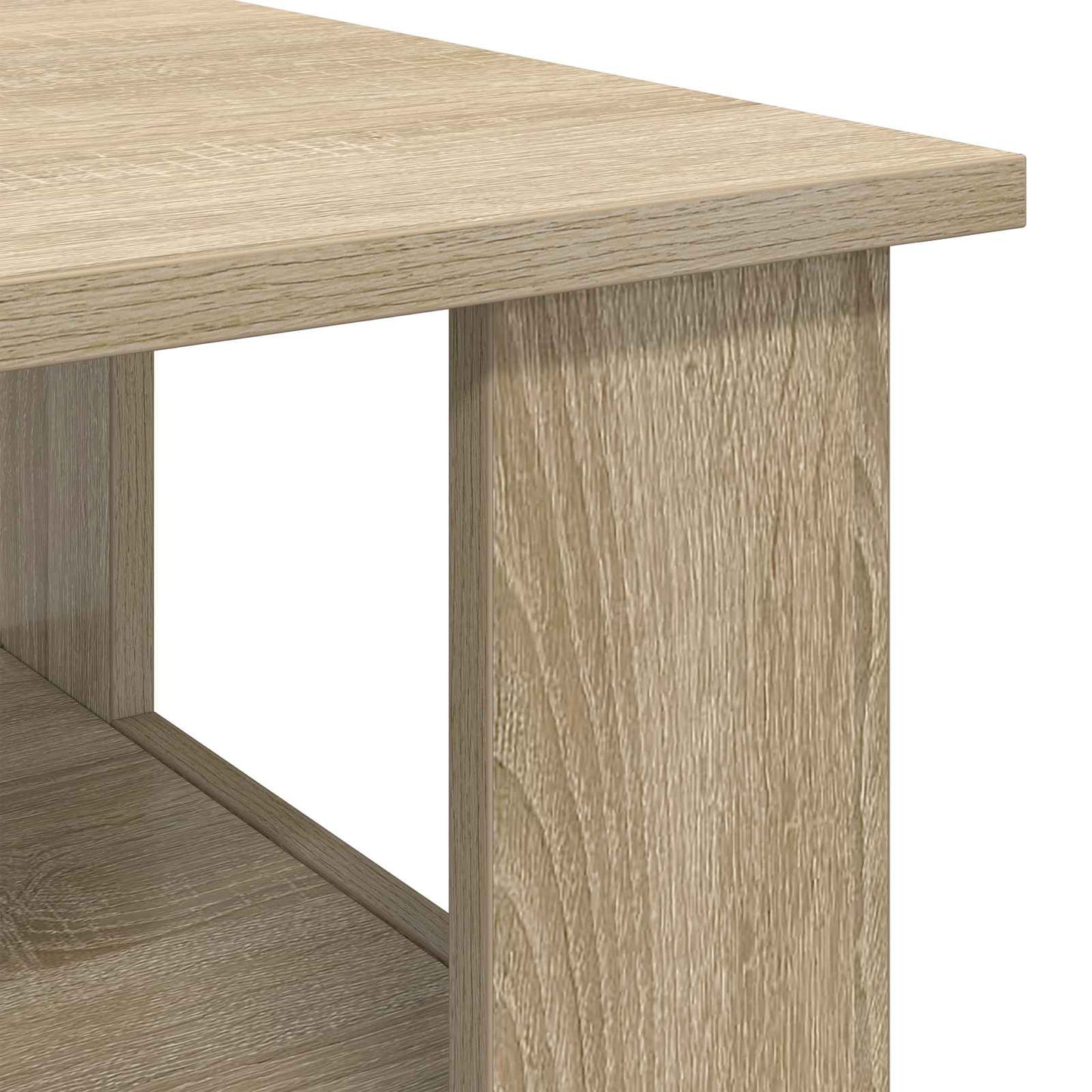 Coffee Table Sonoma Oak 90 x 50 x 45 cm Engineered Wood