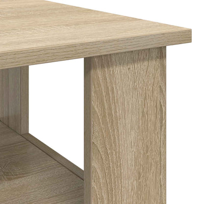 Coffee Table Sonoma Oak 90 x 50 x 45 cm Engineered Wood