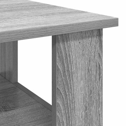 Coffee Table Grey Sonoma 90 x 50 x 45 cm Engineered Wood