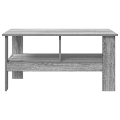 Coffee Table Grey Sonoma 90 x 50 x 45 cm Engineered Wood