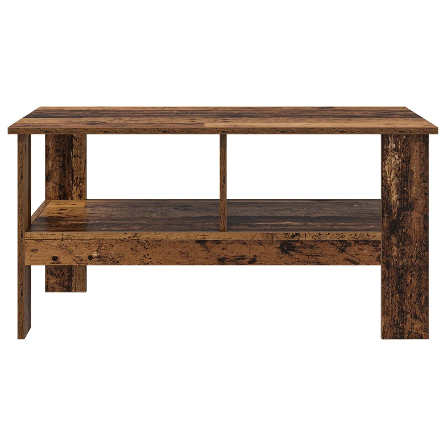 Coffee Table Old Wood 90 x 50 x 45 cm Engineered Wood