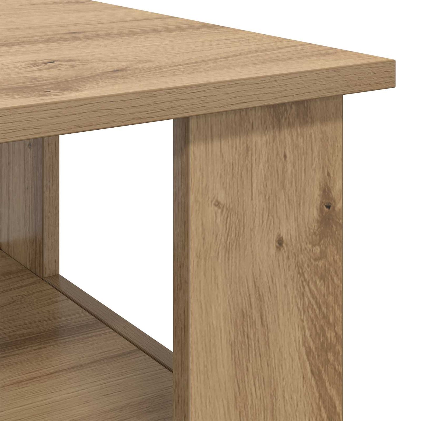 Coffee Table Artisan Oak 90 x 50 x 45 cm Engineered Wood