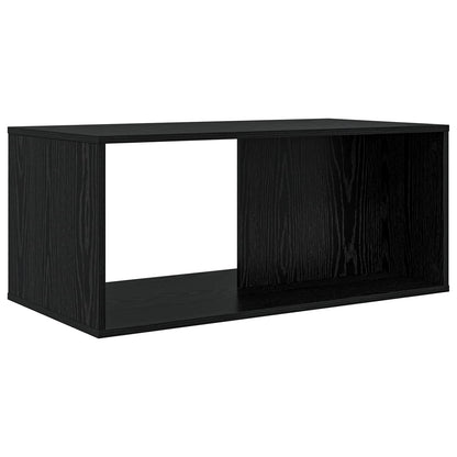 Coffee Table Set 2 pcs Black Oak Engineered Wood
