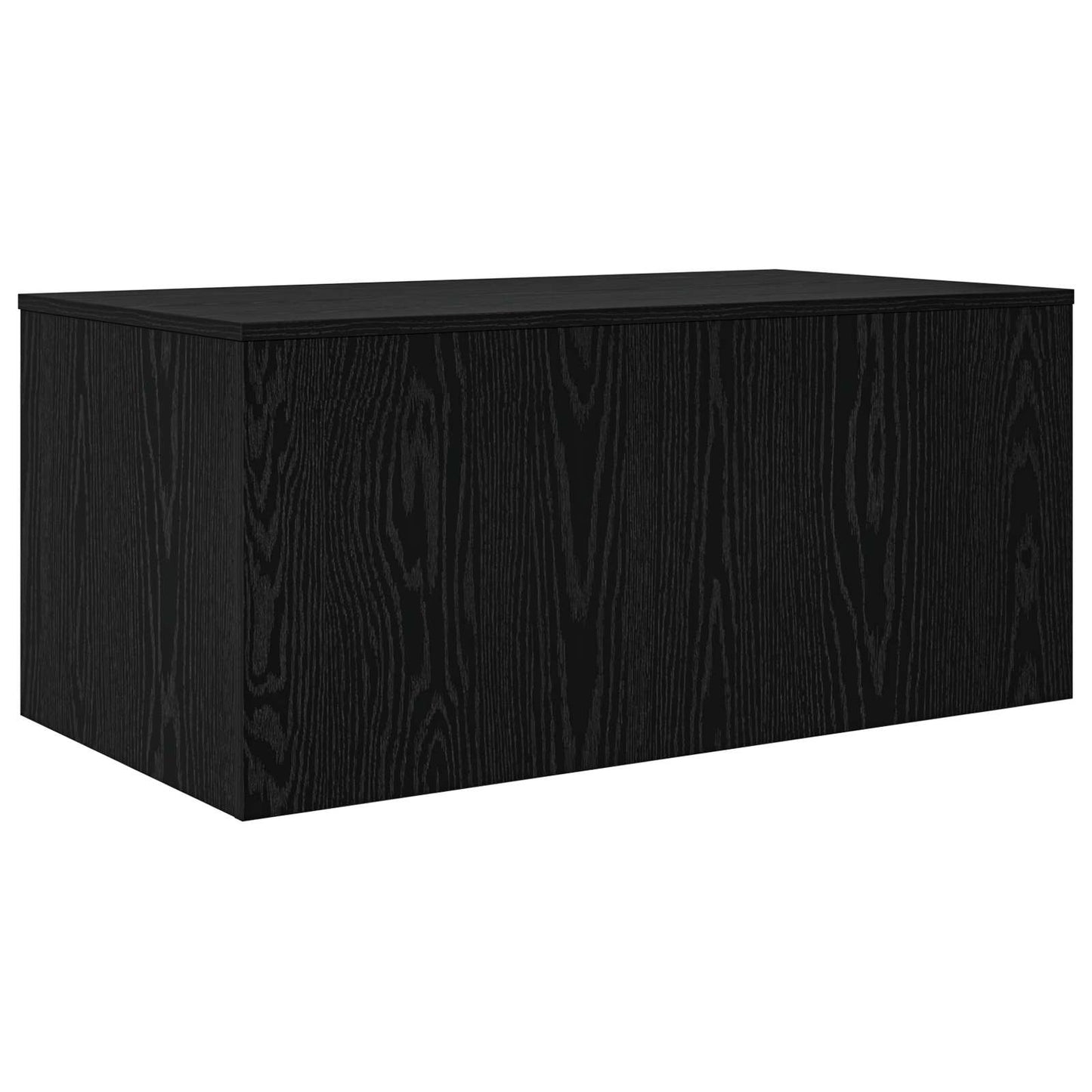 Coffee Table Set 2 pcs Black Oak Engineered Wood