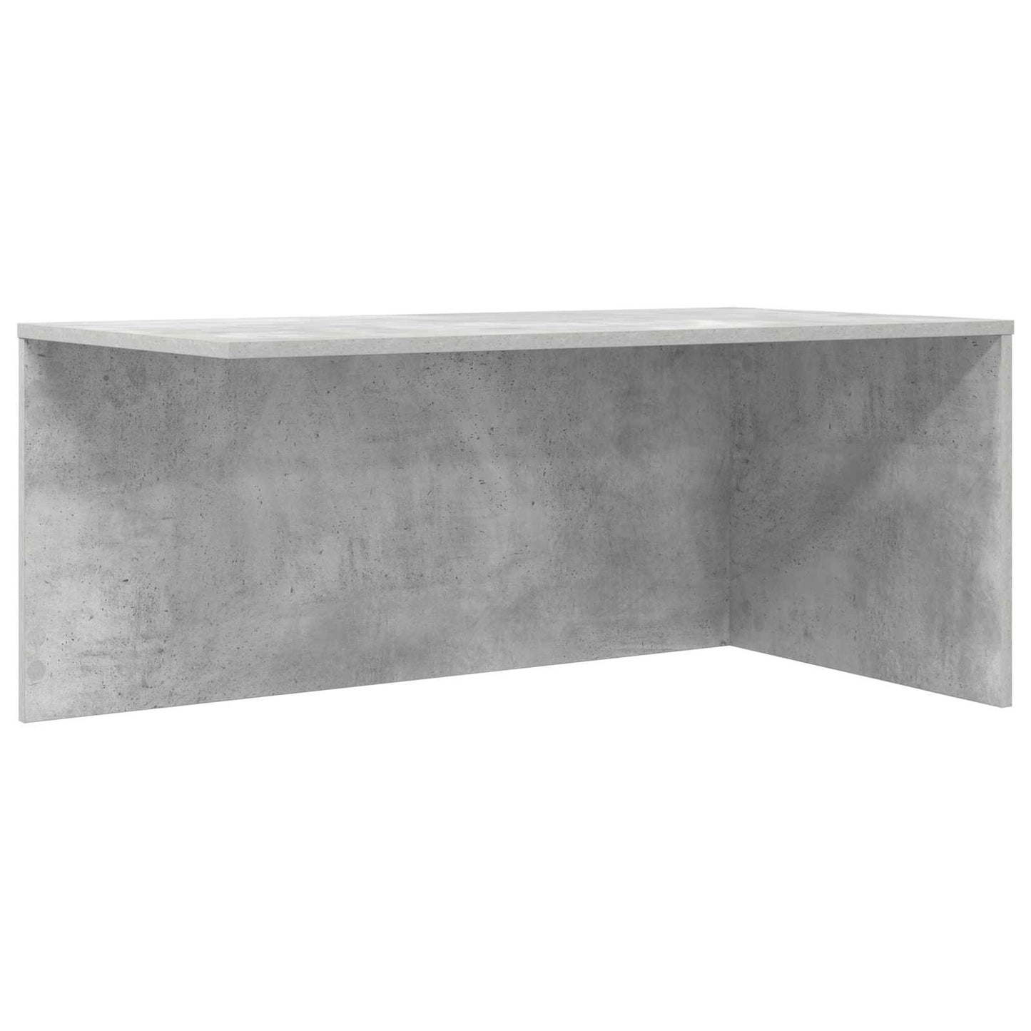 Coffee Table Set 2 pcs Concrete Grey Engineered Wood
