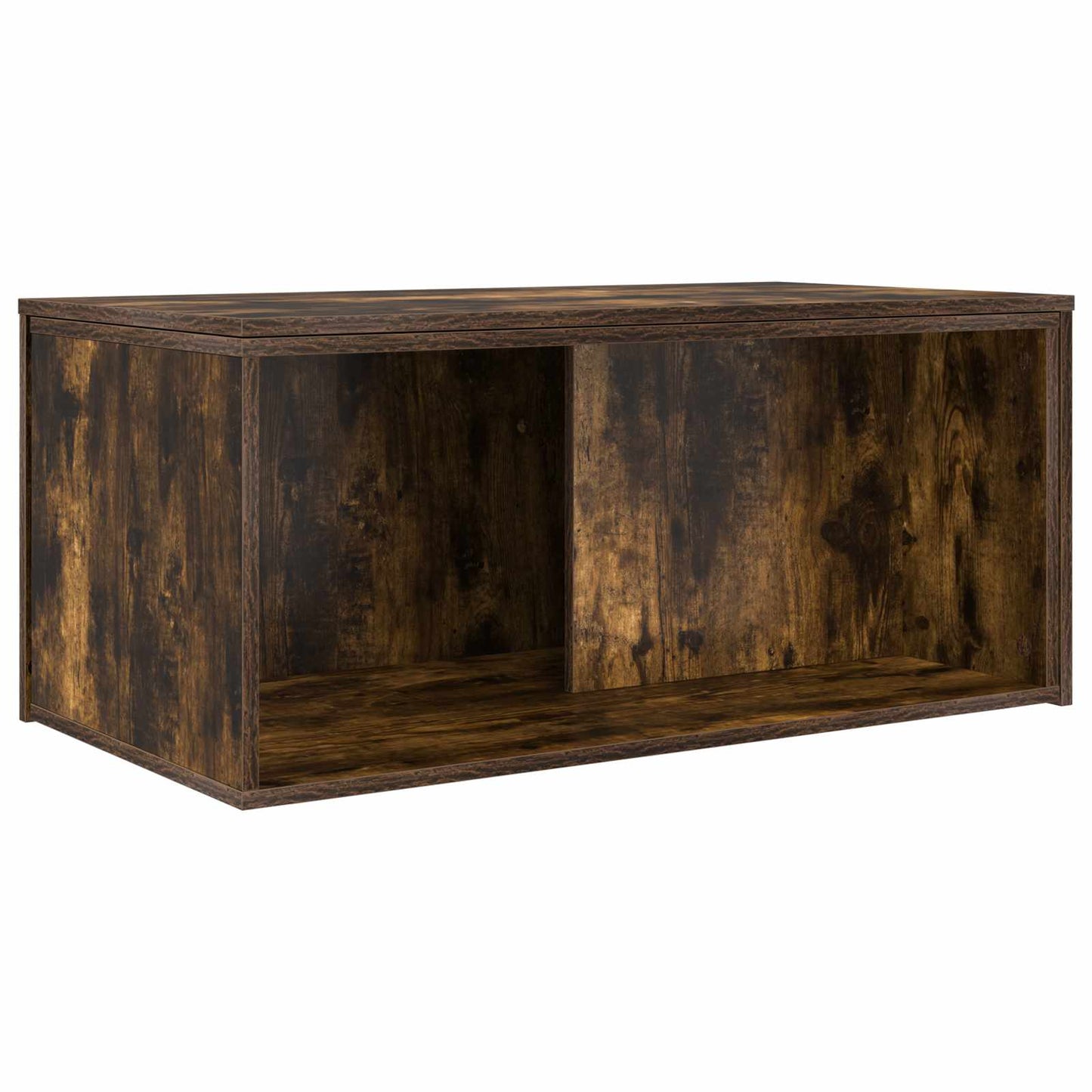 Coffee Table Set 2 pcs Smoked Oak Engineered Wood