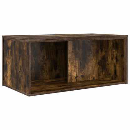 Coffee Table Set 2 pcs Smoked Oak Engineered Wood