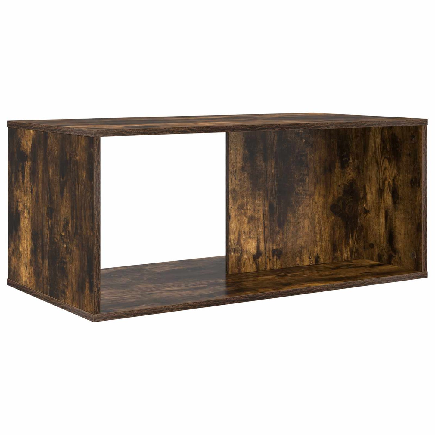Coffee Table Set 2 pcs Smoked Oak Engineered Wood