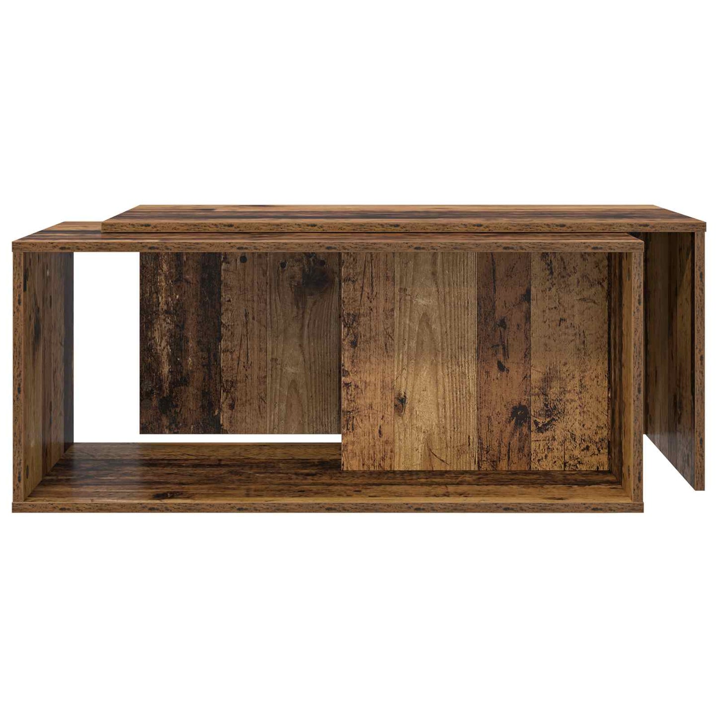 Coffee Table Set 2 pcs Old Wood Engineered Wood