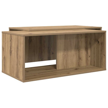 Coffee Table Set 2 pcs Artisan Oak Engineered Wood