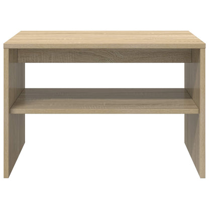 Coffee Table Sonoma Oak 60 x 50 x 40 cm Engineered Wood