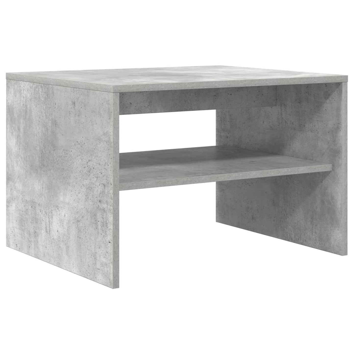 Coffee Table Concrete Grey 60 x 50 x 40 cm Engineered Wood