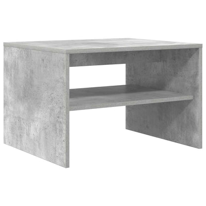 Coffee Table Concrete Grey 60 x 50 x 40 cm Engineered Wood