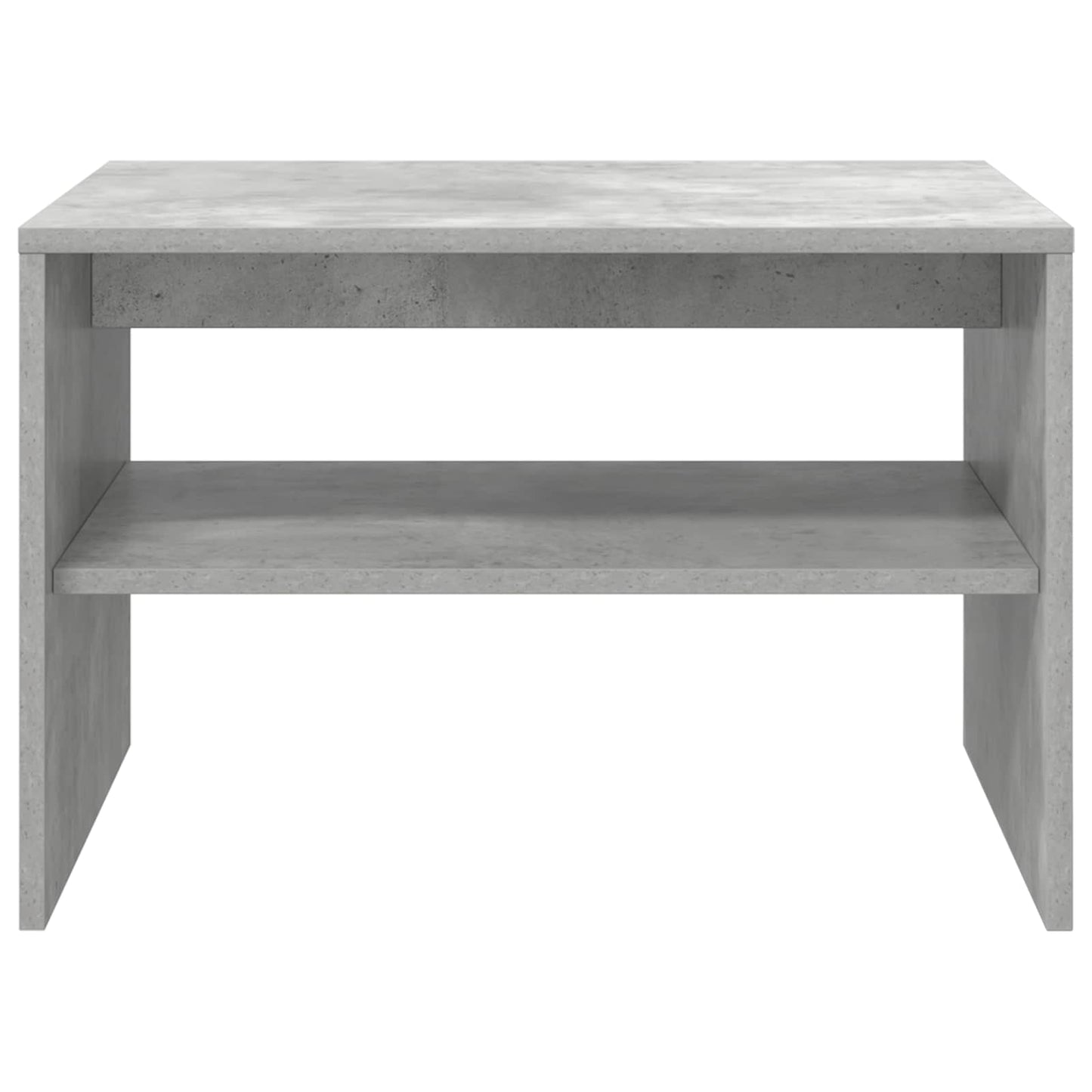 Coffee Table Concrete Grey 60 x 50 x 40 cm Engineered Wood