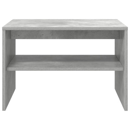 Coffee Table Concrete Grey 60 x 50 x 40 cm Engineered Wood
