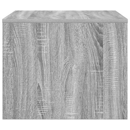 Coffee Table Grey Sonoma 60 x 50 x 40 cm Engineered Wood