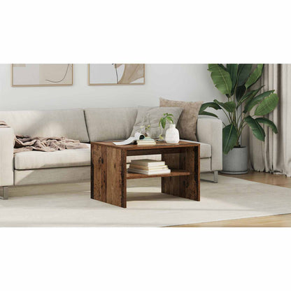 Coffee Table Old Wood 60 x 50 x 40 cm Engineered Wood