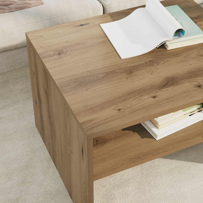Coffee Table Artisan Oak 60 x 50 x 40 cm Engineered Wood