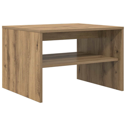 Coffee Table Artisan Oak 60 x 50 x 40 cm Engineered Wood
