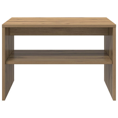 Coffee Table Artisan Oak 60 x 50 x 40 cm Engineered Wood
