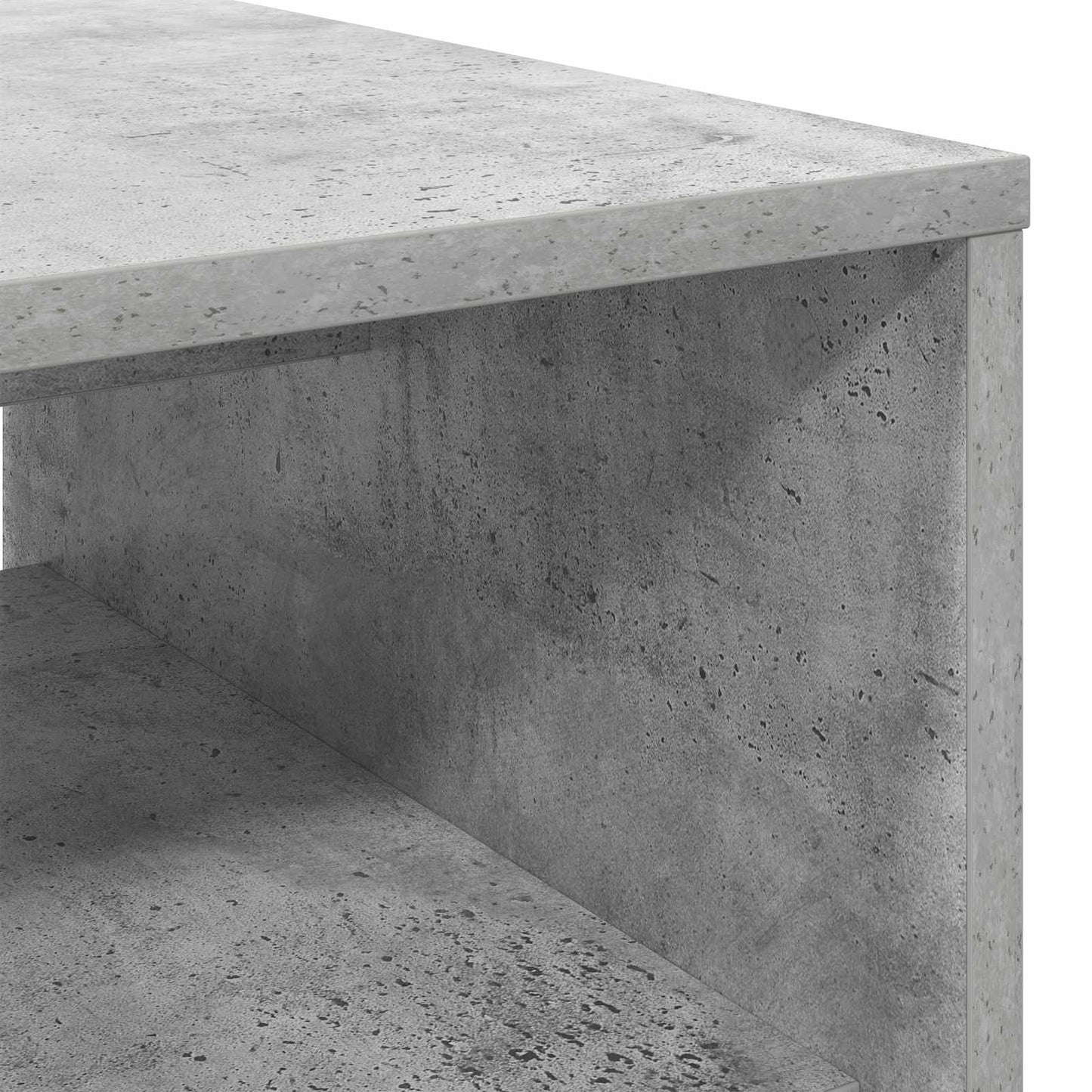 Coffee Table Concrete Grey 80 x 50 x 40 cm Engineered Wood